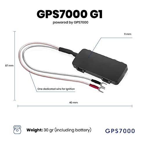 -Rastreador GPS oculto 4G para vehículos | 6 meses de servic