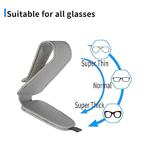 Yuoyar Paquete de 2 soportes magnéticos para lentes de sol p