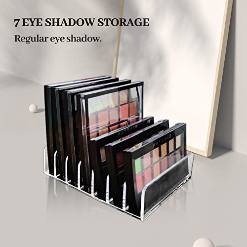Organizador de paleta de sombra de ojos acrílico transparent