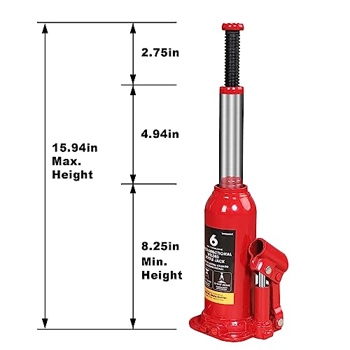 BIG RED T90603C Torin soldó con autógena gato de botella de