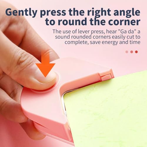 ZAAWUUT Mini Corner Rounder Paper Punch R4 Fillet Cutter, DI