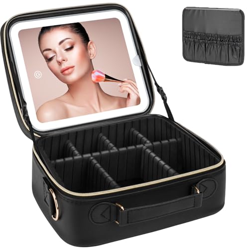 Bolsa de maquillaje, Negro -, Bolsa de maquillaje