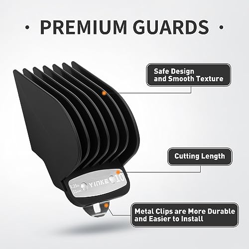 Yinke Para Wahl Clipper Guards Set 10 12 16, protectores de