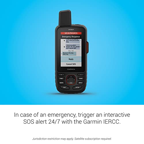 Garmin GPSMAP 67i - Mano GPS resistente con tecnología satel