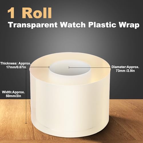 ZJchao Película protectora de reloj, 2 x 2.9 pulgadas, envol