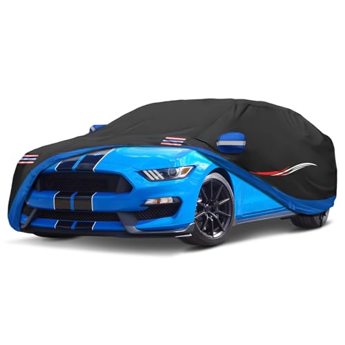 NEVERLAND Funda de automóvil para Mustang – Ajuste personali