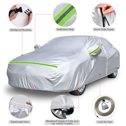 Fundas impermeables para automóvil de repuesto para Hyundai