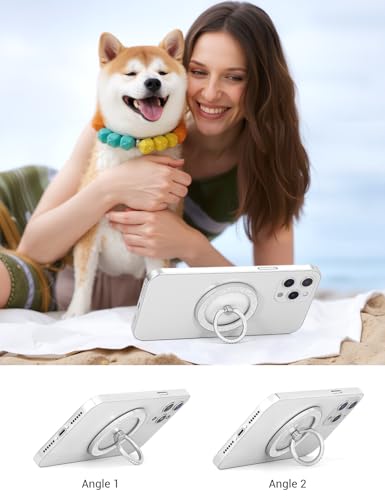 YINHEXI Magsafe - Soporte magnético para anillo de teléfono,