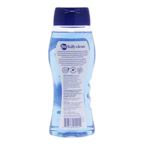 Zest Gel de baño - Enriquecido con minerales marinos - Aroma