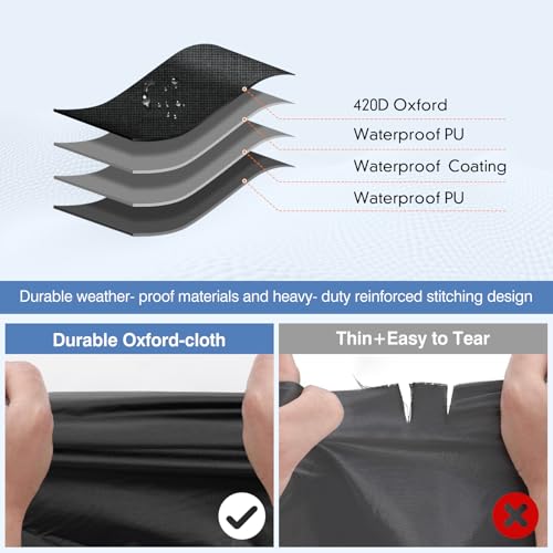 QUNSUNUS - Funda impermeable para automóvil para Ford Thunde