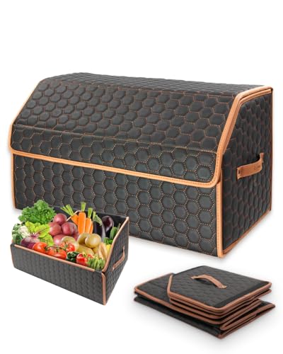 Organizador plegable de maletero para almacenamiento de auto