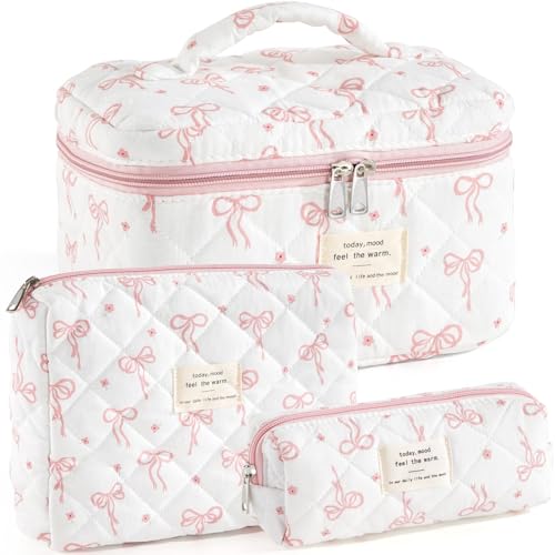 Bolsa de maquillaje acolchada de algodón, Arco B, Literatura