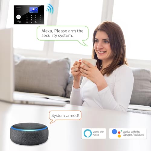 Seguridad de alarma con alerta de aplicación de teléfono, pa