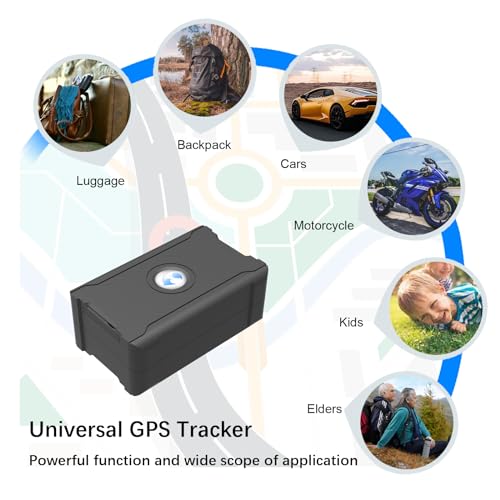 Rastreador GPS para vehículos, autos, batería de larga durac