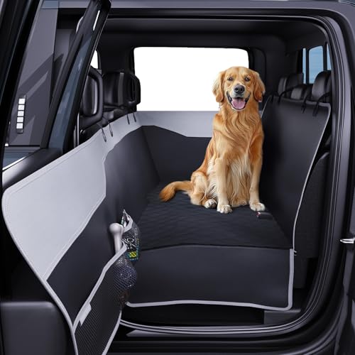 Funda de asiento de automóvil para perro, impermeable, a pru