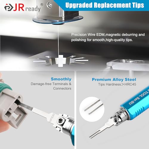 JRready ST5348 Kit de herramientas extractoras de pasadores,