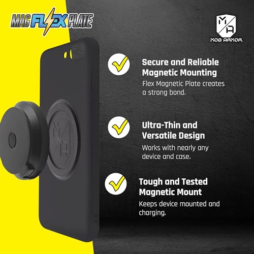 Mob Armor Placa magnética flexible - Soporte magnético para