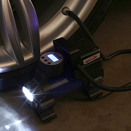EPAuto - Bomba de compresor de aire portátil de 12 V de CC,