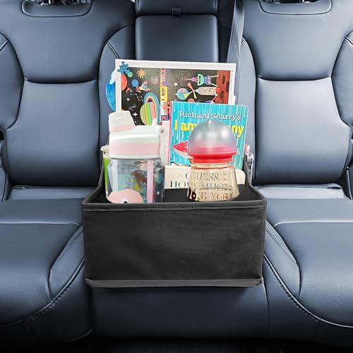 FLYBOX Organizador de asiento trasero de automóvil con 12 co