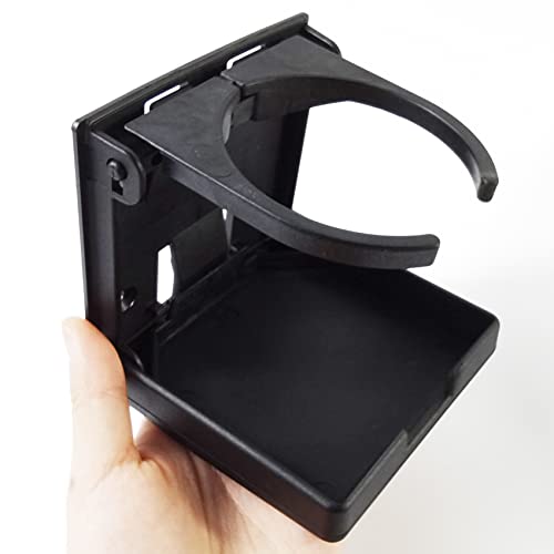 TIHOOD 4 soportes plegables ajustables para bebidas, portava