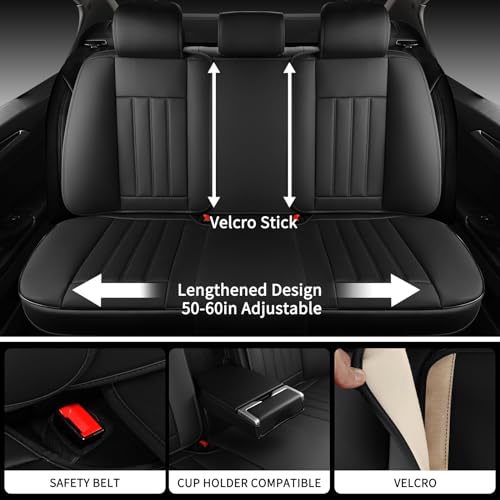 Juego completo de fundas de asiento de automóvil, fundas de