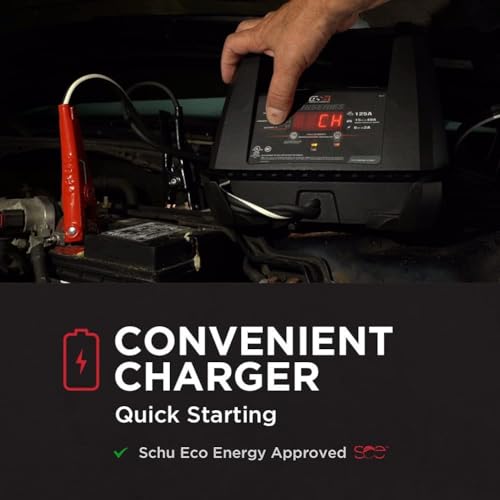 Schumacher Cargador de batería eléctrico DSR 118 ProSeries y