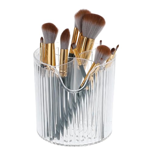 VOCOSTE Taza para brochas de maquillaje, organizador de maqu