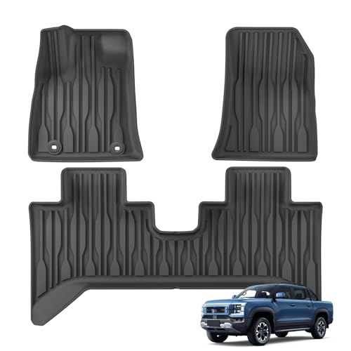SMABEE Alfombrillas de suelo para BYD Shark 2025 2024 TPE pa