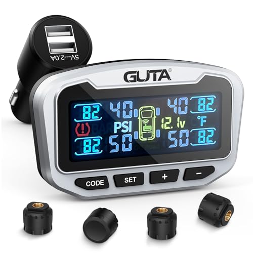 GUTA Sistema de monitoreo de presión de neumáticos para RV,