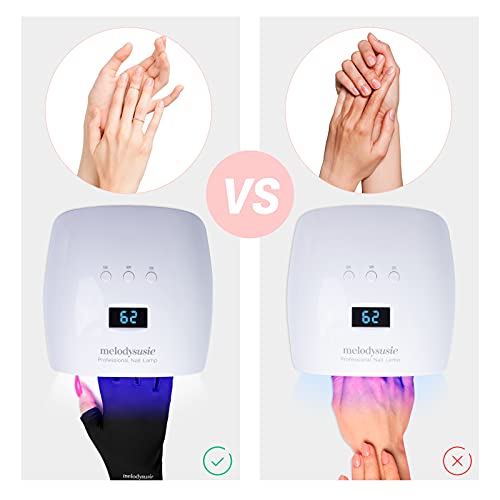 Lámpara ultravioleta MelodySusie de 54 W, para uñas, secado
