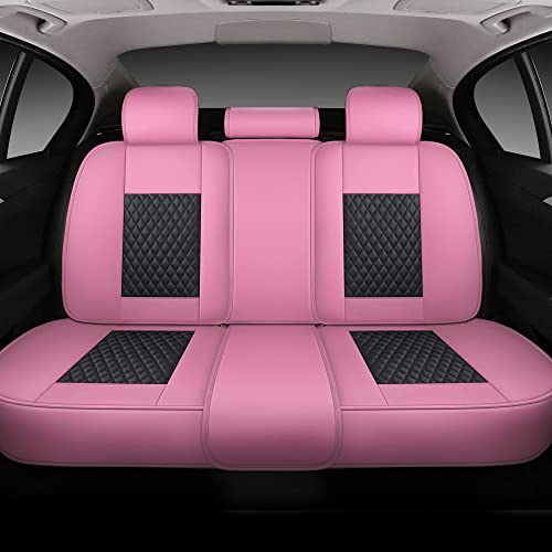 INZU Juego completo de fundas de asiento de automóvil de 5 a