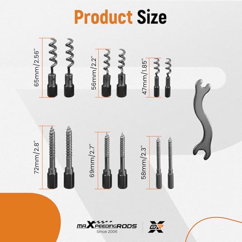 maXpeedingrods Juego de extractor de embalaje de 23 piezas,
