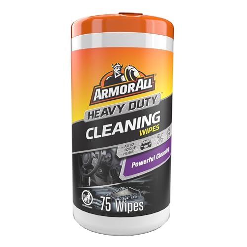Armor All Toallitas de limpieza resistentes, toallitas desec