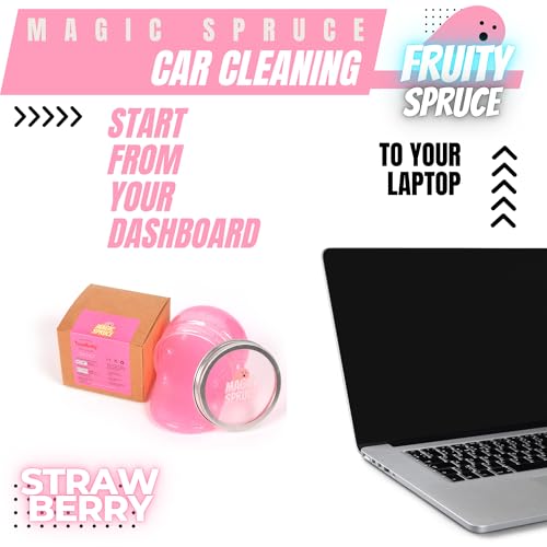 MAGIC SPRUCE - Kit de gel de limpieza para el interior del a