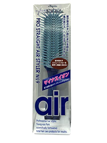 YS Park Pro Straight Air Styler Brush - Ion - T09 - Azul