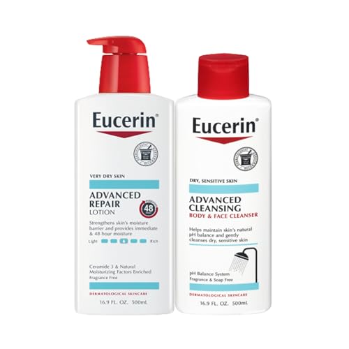 Eucerin Advanced Repair - Loción corporal sin perfume para p
