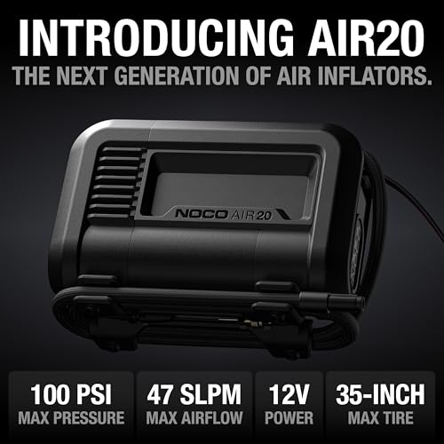 NOCO AIR20 UltraFast 20A Inflador de neumáticos, bomba de co