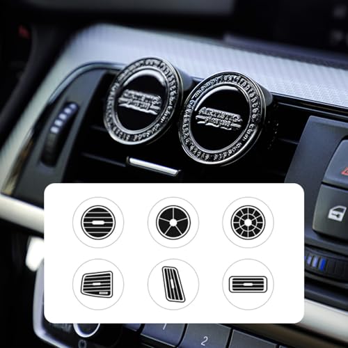 2 paquetes de clips de ventilación personalizados para ambie