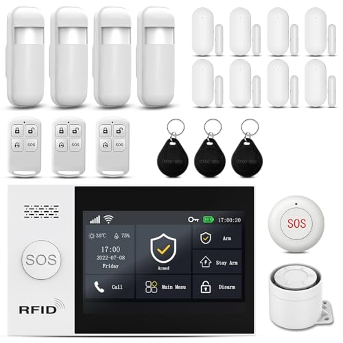 Sistema de alarma inalámbrico para el hogar, kit de 21 pieza