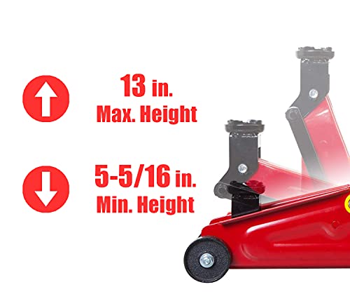 BIG RED T820014S Torin Torin Hydraulic Trolley Service / Flo