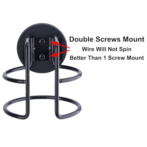 Portavasos magnético con 2 tornillos, soporte para taza de t