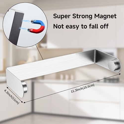 YIGII Soporte magnético para toallas de papel, multifunciona