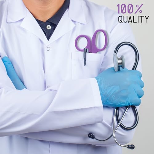 Tijeras médicas de 7.5 pulgadas - Tijeras de trauma moradas