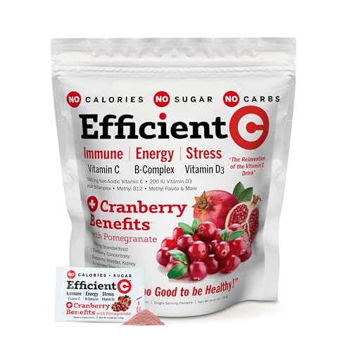 ANDREW LESSMAN Efficient C + Cranberry Benefits 180 paquetes