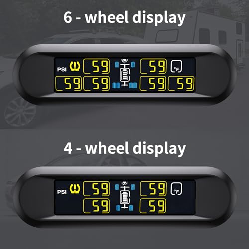 B-Qtech Sistema de monitoreo de presión de neumáticos RV sol