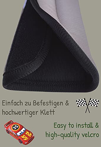 2 protectores de cinturón de seguridad de automóvil HECKBO c