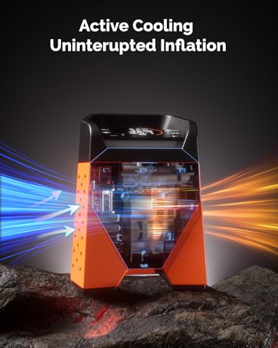 ETENWOLF ZEPHYR S3 - Inflador de neumáticos portátil, inflad