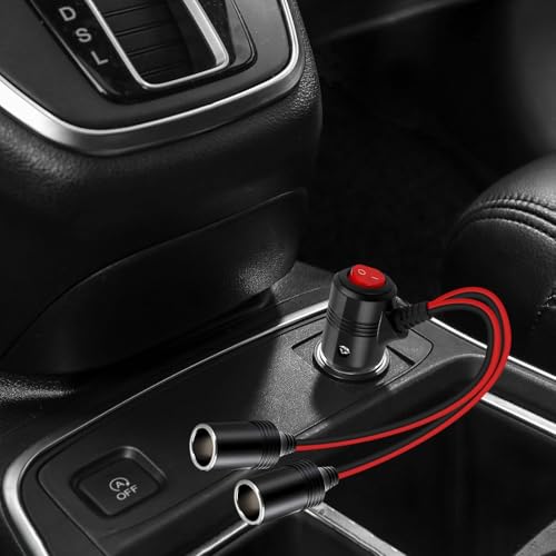 Adaptador divisor de encendedor de cigarrillos para automóvi