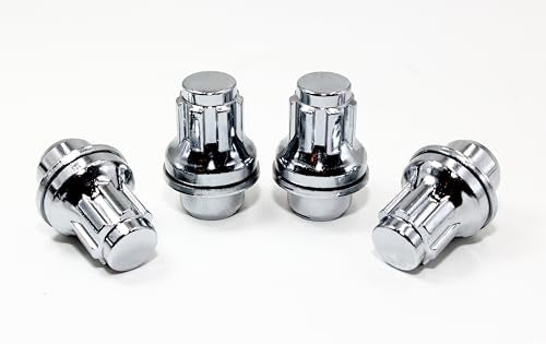 Veritek - Juego de 4 cerraduras cromadas para Toyota Tacoma