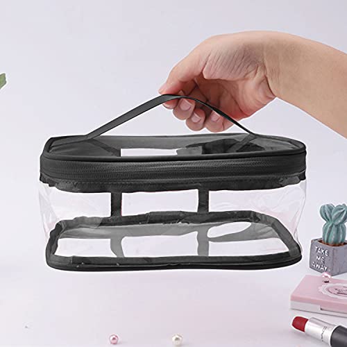 Bolsa de maquillaje con cremallera impermeable portátil bols